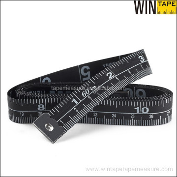 PVC Tailor Clothing Black Tape Measure Inches